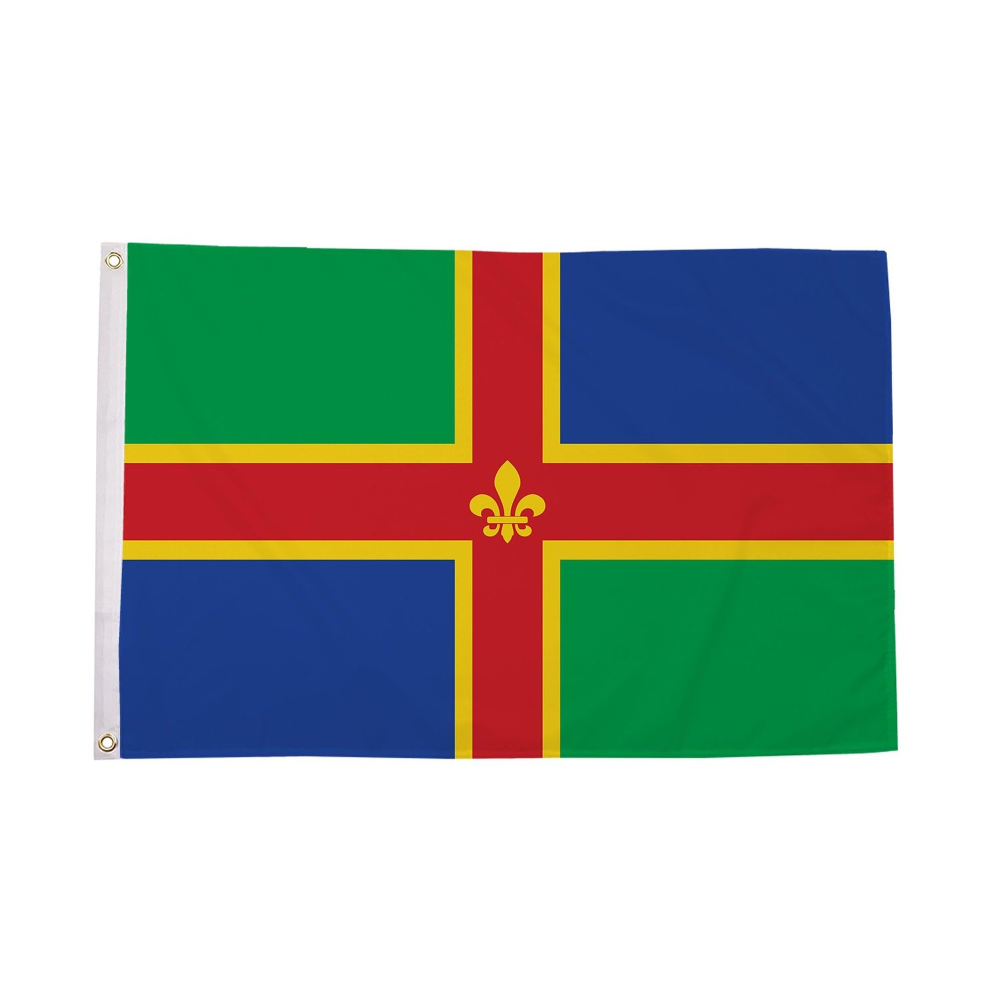 Flagtex Lincolnshire Large Flag 8ft x 5ft (240cm x 150cm) — image 1