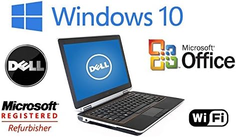 Premium Dell 15.6" Notebook- Latitude E6520 -Intel i7-Quad Core CPU - 16GB DDR3 RAM - New 120GB Solid State Drive SSD - Windows 10 PRO 64-Bit OS & MS Office Preinstalled - DVD/RW