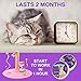 BINGPET Calming Collar for Cats - Adjustable Reduce Anxiety Collar for Small Dogs & Cats, Natural Calm Collar up to 15\