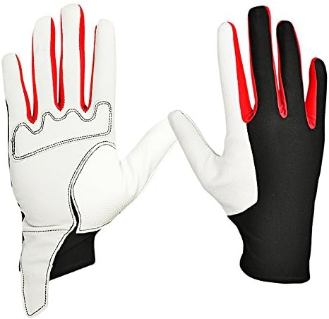 DUYI Premium Unisex Golf Gloves, Lycra and Sheep Skin, Perfect for horseback riding and Golf TrainingLycra, 1Pair, Medium