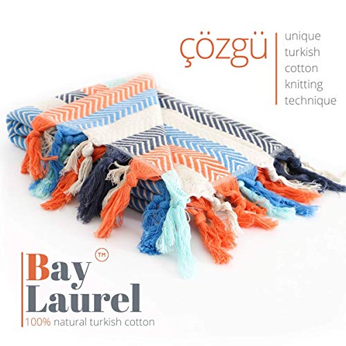 Original Turkish Throw Blankets, 100 Cotton Turkish Beach Blanket