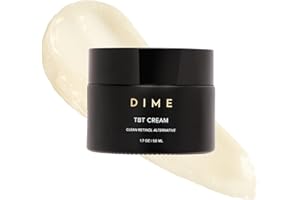DIME Beauty TBT Cream, Anti-Aging Retinol Cream Alternative and Face Moisturizer with Bakuchiol, Lightweight Night Cream 1.7 oz / 50 ml
