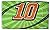 Danica Patrick #10 3x5 SIGNATURE Flag w/grommets RR Outdoor House Banner Nascar Racing