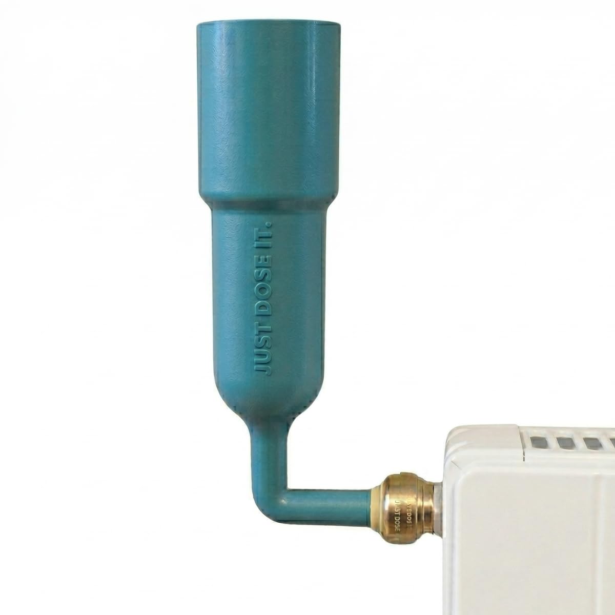 Just Dose It Central Heating Dosing Tool, Radiator Dosing Funnel - For Adding Chemicals Like Fernox Central Heating Inhibitor, Sludge Remover, Leak Sealer & Sentinel X100
