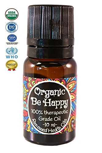 Renewed Health Oils Organic Be Happy Therapeutic Grade Essential Oil - 10ml
