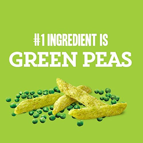 Harvest Snaps Green Pea Snack Crisps, Lightly Salted, deliciously baked