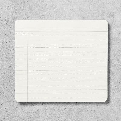 Note Lined Paper Pad - White - Hearth & Hand153; with Magnolia Off White
