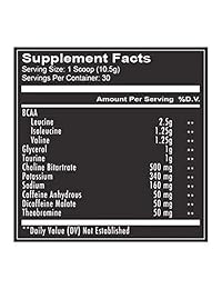 redcon1 – La violación Ballistic Energized BCAA Powder Watermelon de recuperación – 11.11 oz.