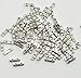 Rockin Beads 95 Milti 2 Strand Spacer Beads 3x10mm Fits 4-6mm Beads Antiqued Silver Cast Zinc Metal Beads