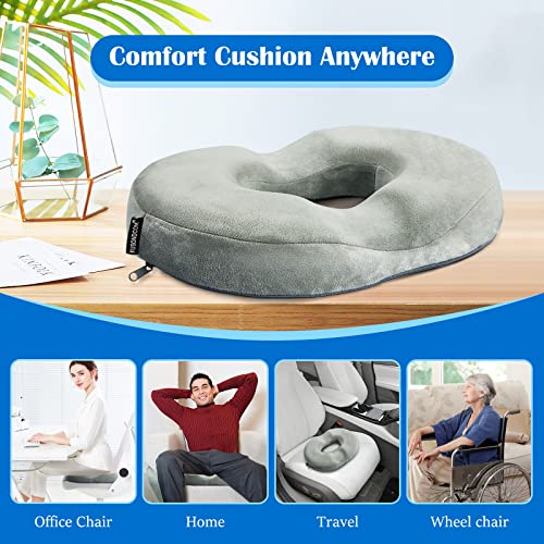 Donut Pillow seat Cushion for Tailbone Pain Hemorrhoid Butt Donut Car