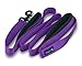 Wagtime Club Double Handle Dog Leash, 6ft Long Heavy Duty Dog Leash with Paded Traffic Handles for Extral Control and Training, Dual Handles Leads, Large Medium Small Dogs (Vibrant Purple)