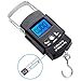 Creand Fishing Scale 110lb/50Kg Backlit LCD Display Screen Electronic Balance Digital Fish Postal Hanging Hook Scale with Measuring Tape,Luggage Shopping Spring Scale