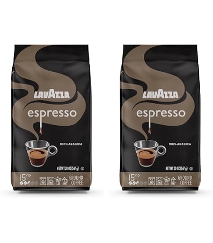 Amazon.com: Lavazza Caffe Espresso Ground Coffee, Medium Roast 8