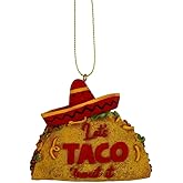 Kurt Adler Resin Let's Taco 'Bout it Ornament