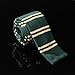 Dan Smith Skinny Knit Neck Ties For Mens Green Thin Knit Neck Ties Poly Stripe Square Knitted Anniversaries Cartoon DAO3A02E Sea Green,Flavescent,Black