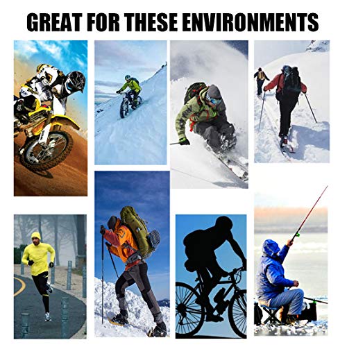 image for MIRKOO 3D Breathable Seamless Tube Face Mask, Dust-proof Windproof UV 