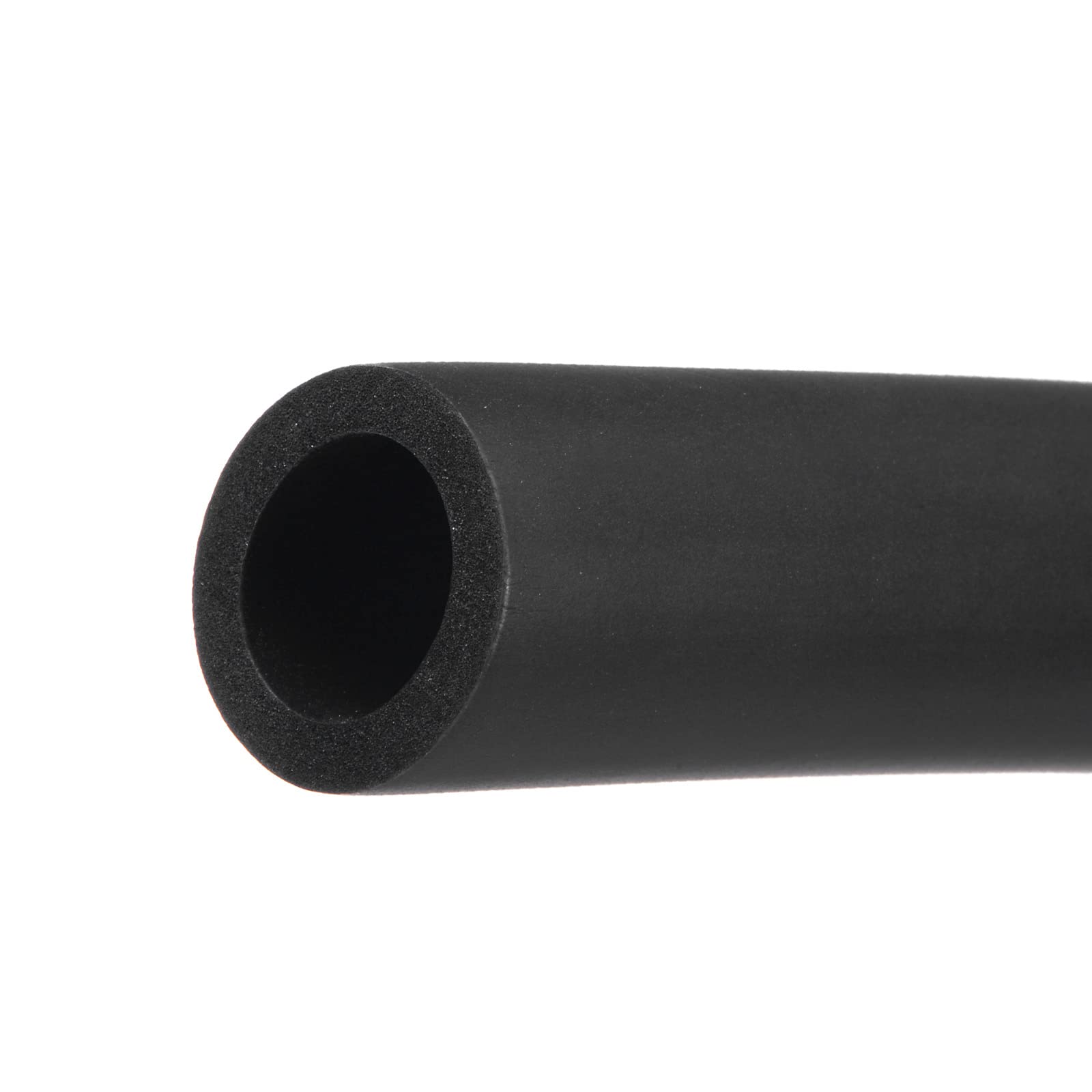 Rebower Pipe Insulation Tubing Heat Preservation Foam Tubing Handle Grips, [for Plumbing Insulation Wrap] - 28mm ID/3.3ft/Black