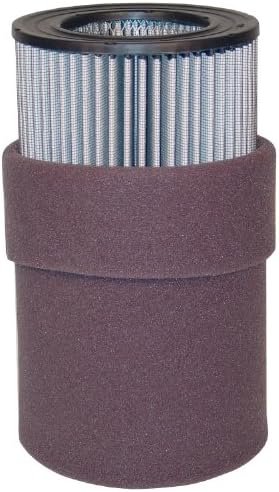 Solberg335P™ Polyester Filter Cartridge, Vacuum Pump, 14-1/2" Height, 4-3/4" Inner Diameter, 7-7/8" Outer Diameter, 800 SCFM, Made in the USA