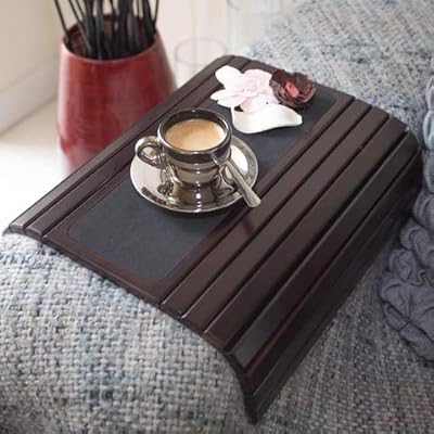 Couch Arm Table Sofa Tray - Flexible Foldable Cup Holder