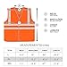 MYRIANN DJI Drone Safety Reflective Vest,Cool Cloth Vest with Commercial Drone Pilot Please Do Not Disturb,Excellent Flight Experience with DJI Inspire,DJI Phantom 3 4, DJI Mavic Pro (Orange, XXL)
