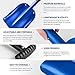 ORIENTOOLS Aluminum Snow Shovel 3 Sections Collapsible Snow Shovel with Extendable Handle 26-32 Inch, Portable Lightweight Sport Utility Shovel for Cars, Camping, Garden(8.7