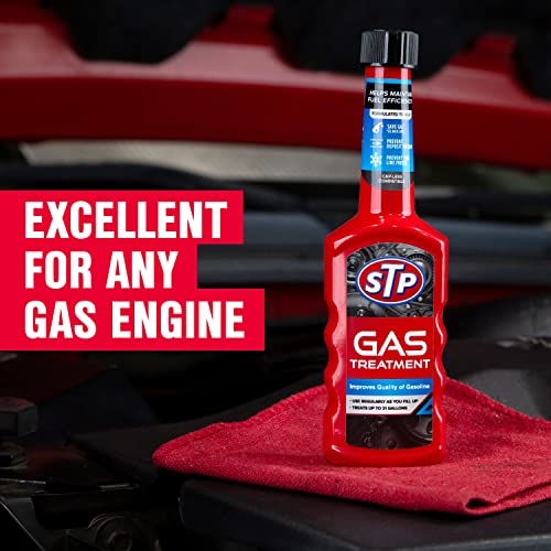 STP Gas Treatment, Fuel Intake System Cleaner, Bottles, 5.25 Fl Oz