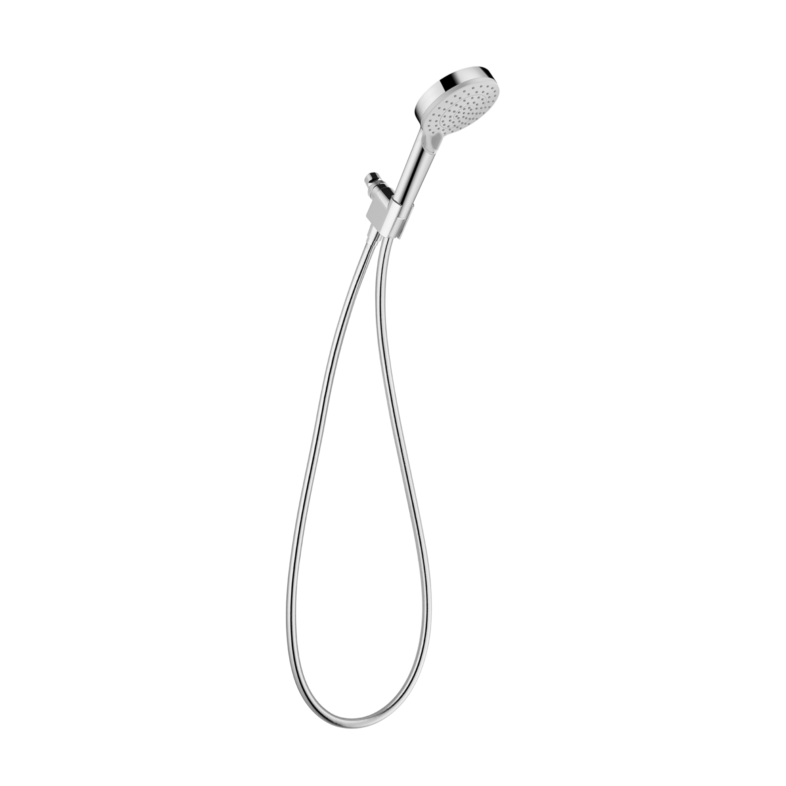 Photo 1 of hansgrohe Vernis Blend 4-inch Handheld Shower Head Set Modern 3-Spray Rain, IntenseRain with QuickClean High Pressure Detachable Shower Head with Hose in Chrome, 1.75 GPM, 04950000