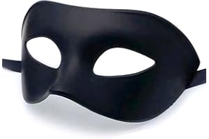 ONESWI Men's Masquerade Mask Venetian Mardi Gras, Venetian Party Men's Mask, Halloween Masquerade Masks