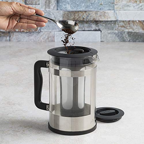 Primula Kedzie Deluxe Cold Brew Iced Coffee Maker Comfort Grip Handle