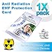 Anti Radiation EMF Protection Card for Mobile Phones and Network Devices | Gray ZONE030 Smart Card by IIREC (Gray, 1 Pack)