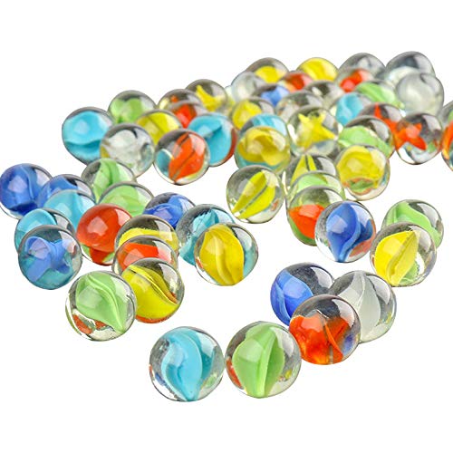 WINBOB 40PCS Marbles Assortment, Assorted Marbles, Marble Toy, Random Color - Thumbnail 5