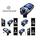 VicTsing Bluetooth FM Transmitter for Car, Wireless Bluetooth Radio Transmitter Adapter with Hand-Free Calling and 1.44” LCD Display, Music Player Support TF Card USB Flash Drive AUX - Blue