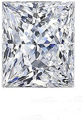 Gemselect White Crystal Natural Certified Precious American Diamond Cubic Zircon Loose Gemstone for Men and Women (6.25 Ratti)