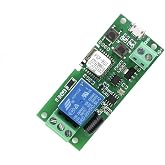 MHCOZY WiFi Wireless Smart Switch Relay Module for Smart Home 5V 5V/12V，Ba Applied to Access Control, Turn on PC, Garage Door (5v)