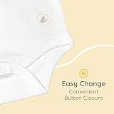 Bramble & Bear Organic Cotton Baby Vests 3/6 Pack Short Sleeve Unisex 0-3 view 3