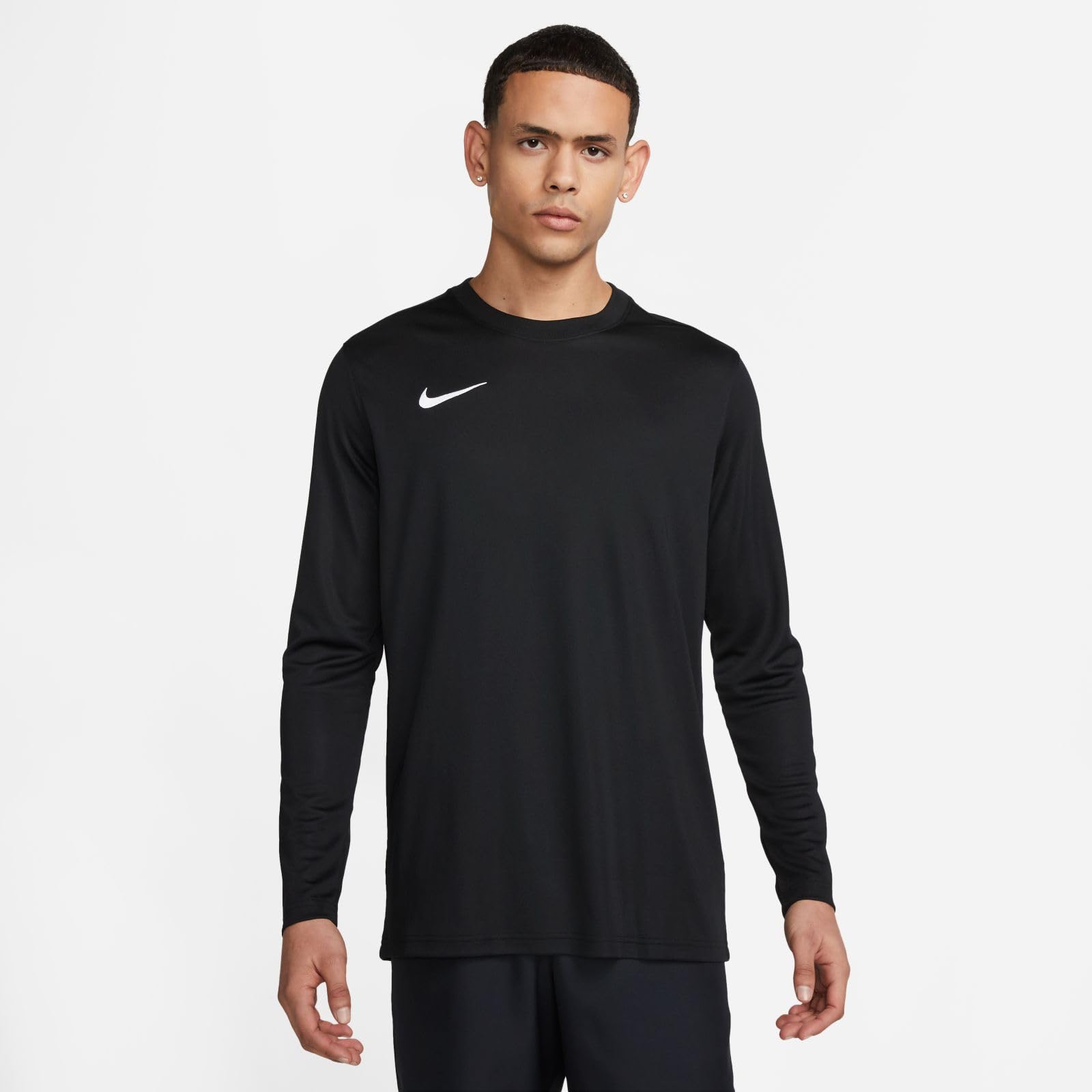 NIKE Men's Nike Park Vii Jersey Long Sleeve Sweater, Black/(White), M UK