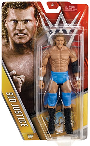 SID JUSTICE - WWE SERIES 63 MATTEL TOY WRESTLING ACTION FIGURE