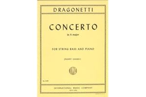 Dragonetti - Concerto in A Major - Double Bass and Piano - Edited by Nanny/Sankey - International by International Music Comp