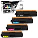 GPC Image Compatible Toner Cartridge Replacement for Brother TN433 TN433BK to use with HL-L8360CDW HL-L8360CDWT HL-L8260CDW MFC-L8900CDW MFCL8610CDW (1 Black, 1 Cyan, 1 Magenta, 1 Yellow, 4 Pack)