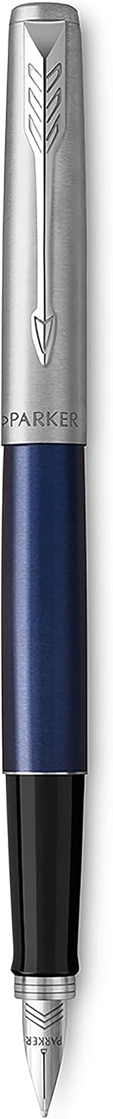 Parker Jotter Fountain Pen Royal Blue Medium Nib Gift Box view 3