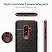 Caseology Parallax for Galaxy S9 Plus Case (2018) - Award Winning Design - Black/Burgundy