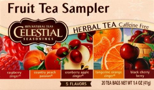 Celestial-Seasonings--Herbal-Fruit-Tea-Sampler-Caffeine-Free--18-Tea-Bags