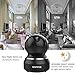 WONNIE Wireless IP Camera 1080P, WiFi Home Surveillance Security Camera for Baby/Elder/Pet/Nanny Monitor, Pan/Tilt, Two-Way Audio & Night Vision(Black)