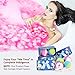WRAHITO Large Bath Bombs Gift Set,Natural Bath Bomb,Add Aromatherapy Essential Oils,Lush Fizzy Spa to Moisturize Dry Skin,Perfect Handmade Birthday Gift for Women,Girlfriend and Kids, 2 x 5.0 oz