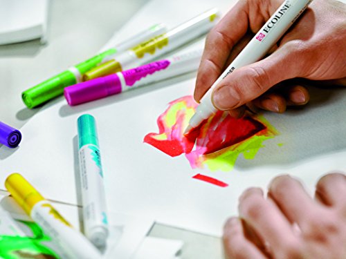 liquid watercolor brush markers