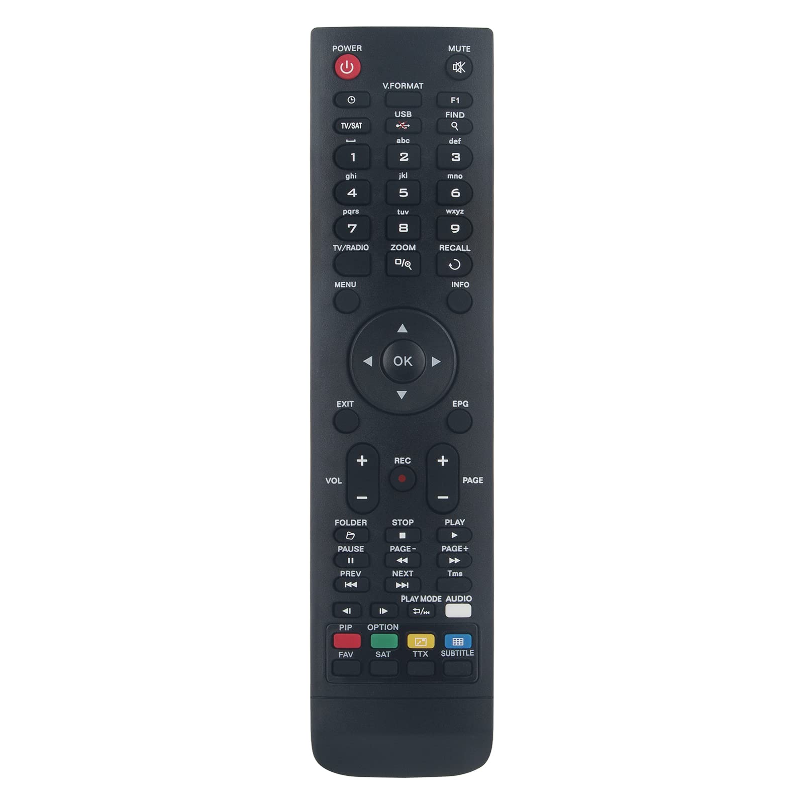 New Remote Control Replacement fit for AMIKO HD-8330 HD-8340 HD-8360 STHD-8820 STHD-8840 Remote Controller