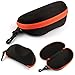 Mokingtop(TM)Fashion Portable Carabiner Eye Glasses Sunglasses Hard Case Protector Box (Orange)