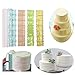 Bozoa Cake Scraper Cake Cream Smoother, Replaceable Cake Border Decorating Comb for Festival Birthday Party Cake Decor Spatula Reusable Cutters Tool ( 28pcs of 4 Patterns )