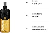 Nishman Gold One 07 After Shave Cologne 400ml Men Relaxing Refreshing Spray view 3