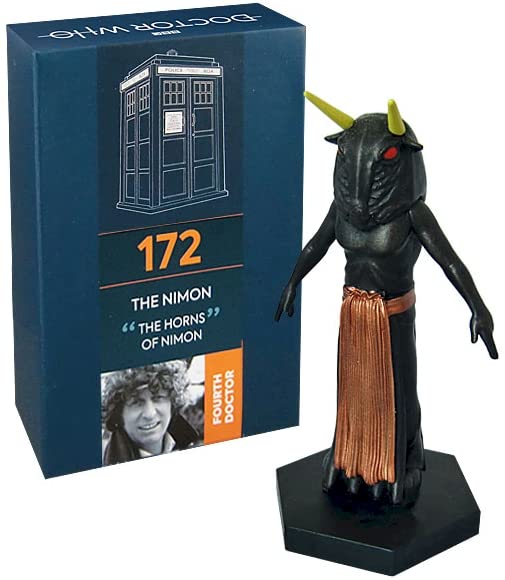 Scificollector Doctor Who Nimon Figure 1:21 Scale Hand Painted Eaglemoss Collector Boxed Model Figurine #172,Yellow,red
